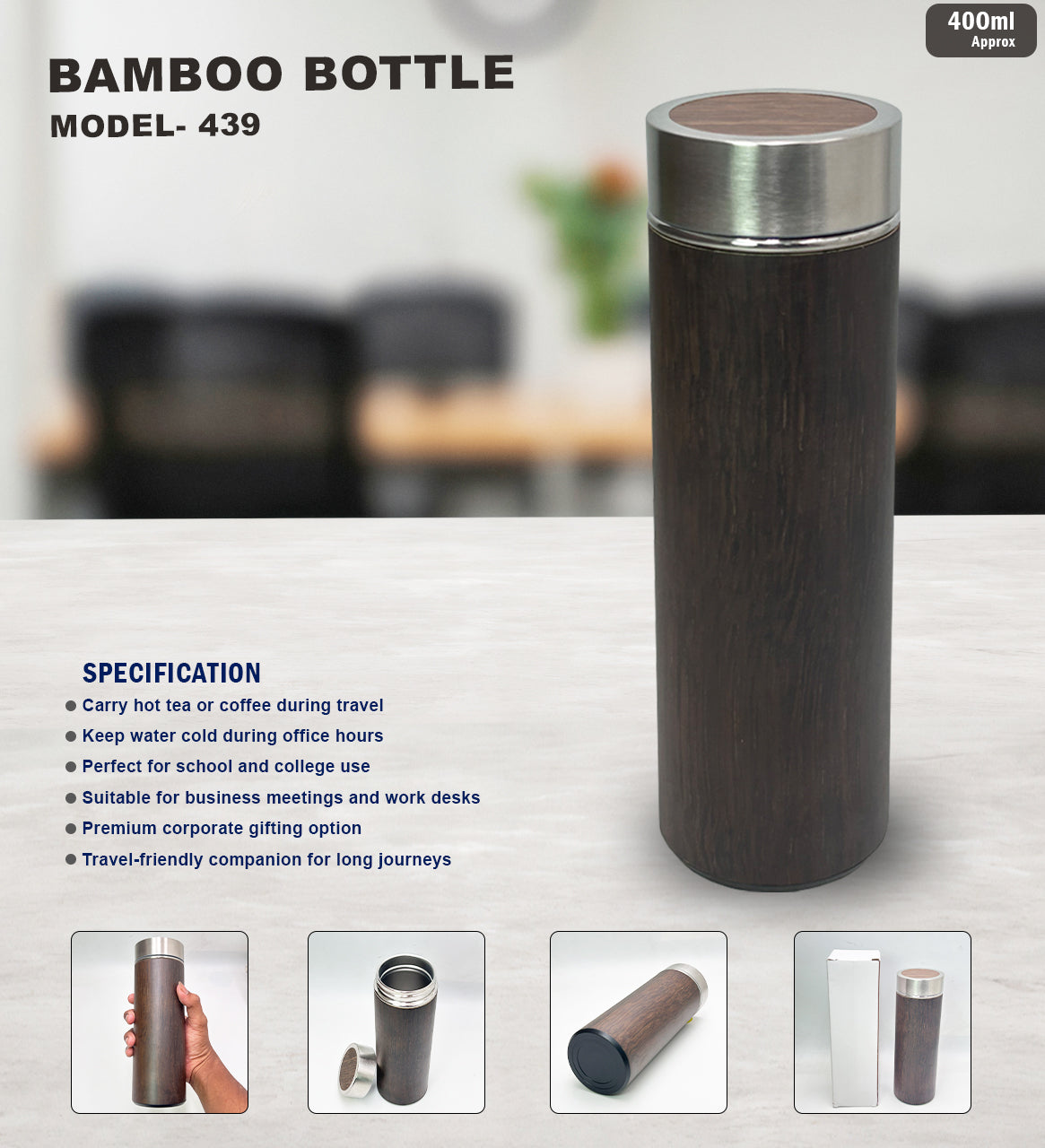 Bamboo Bottle H439