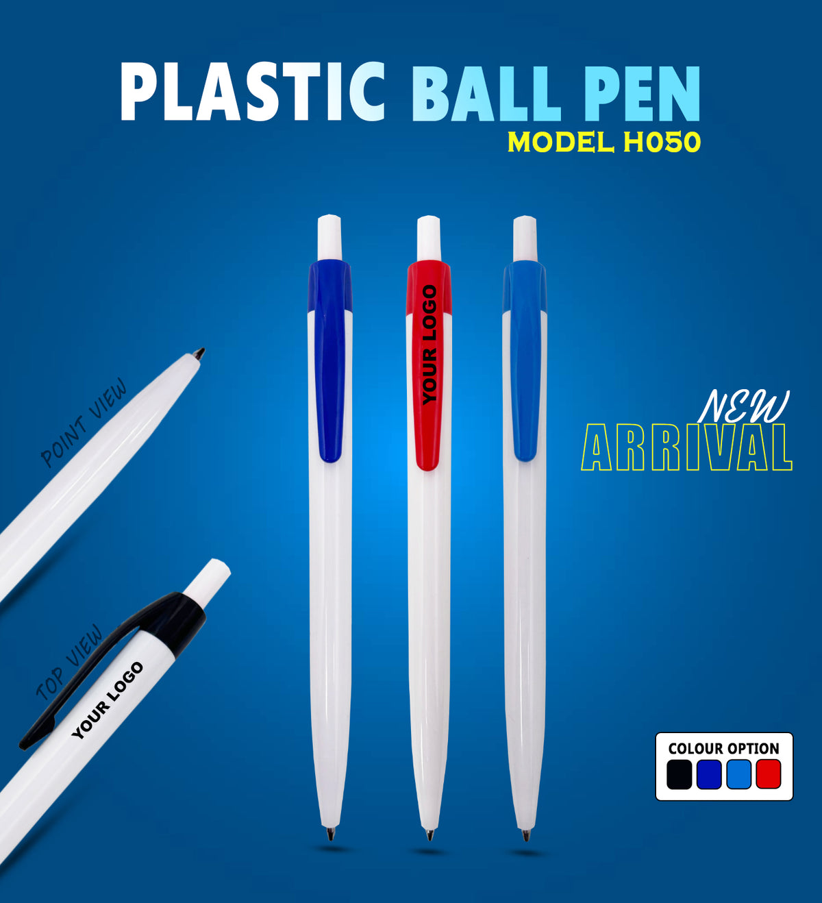 Plastic Ball Pen H050