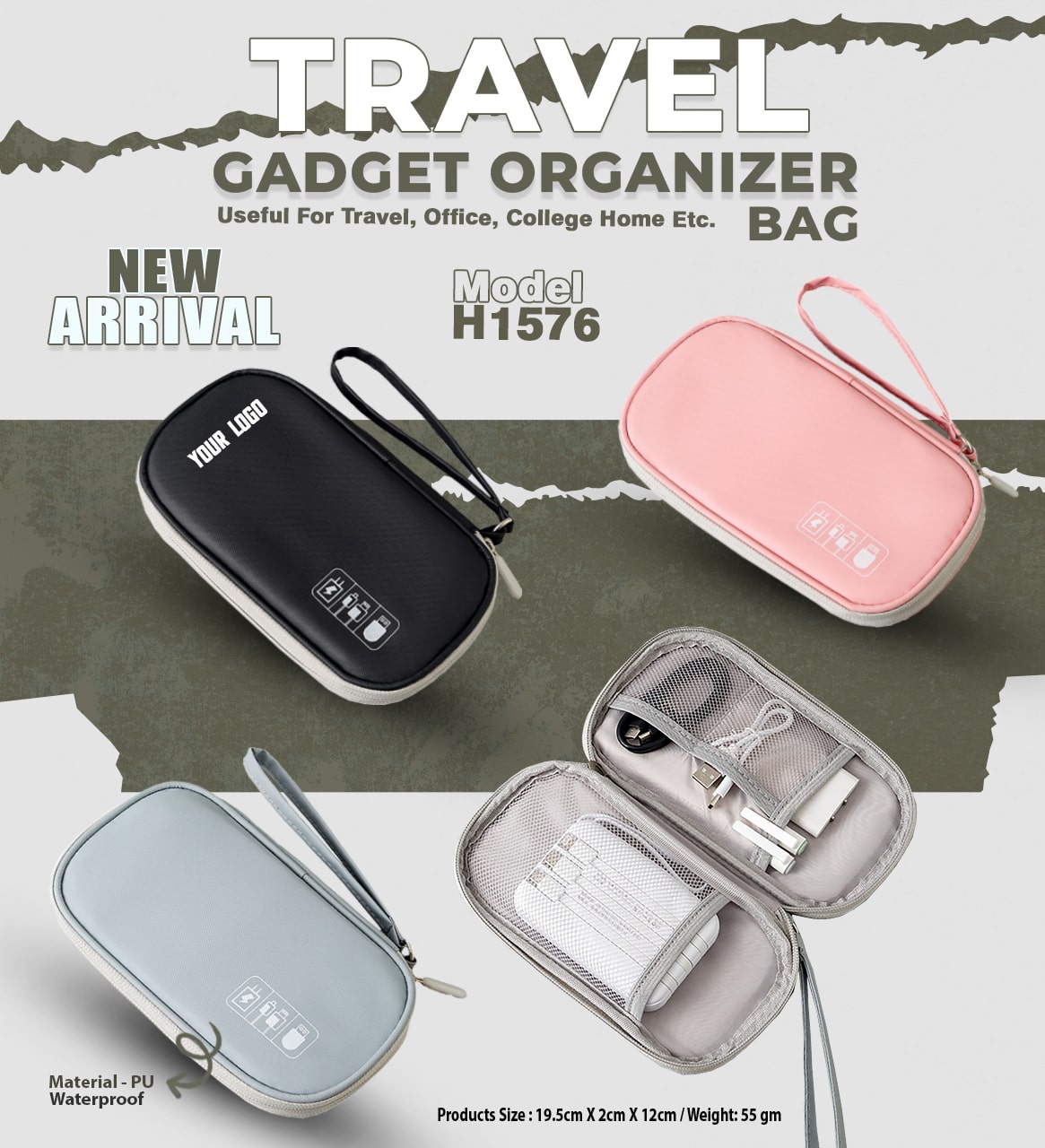 Travel Storage Gadget Bag H1576