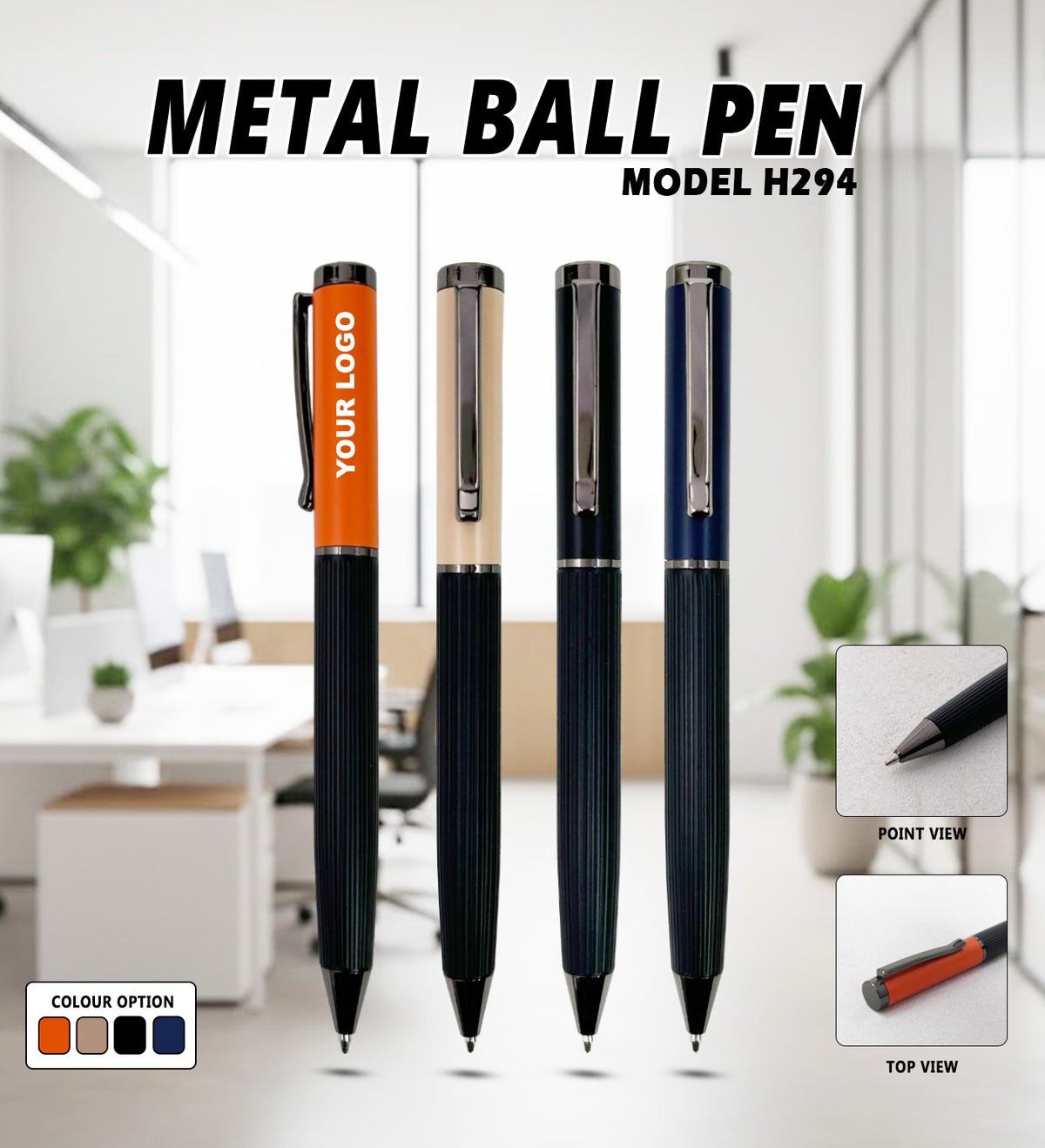 Metal Ball Pen H294