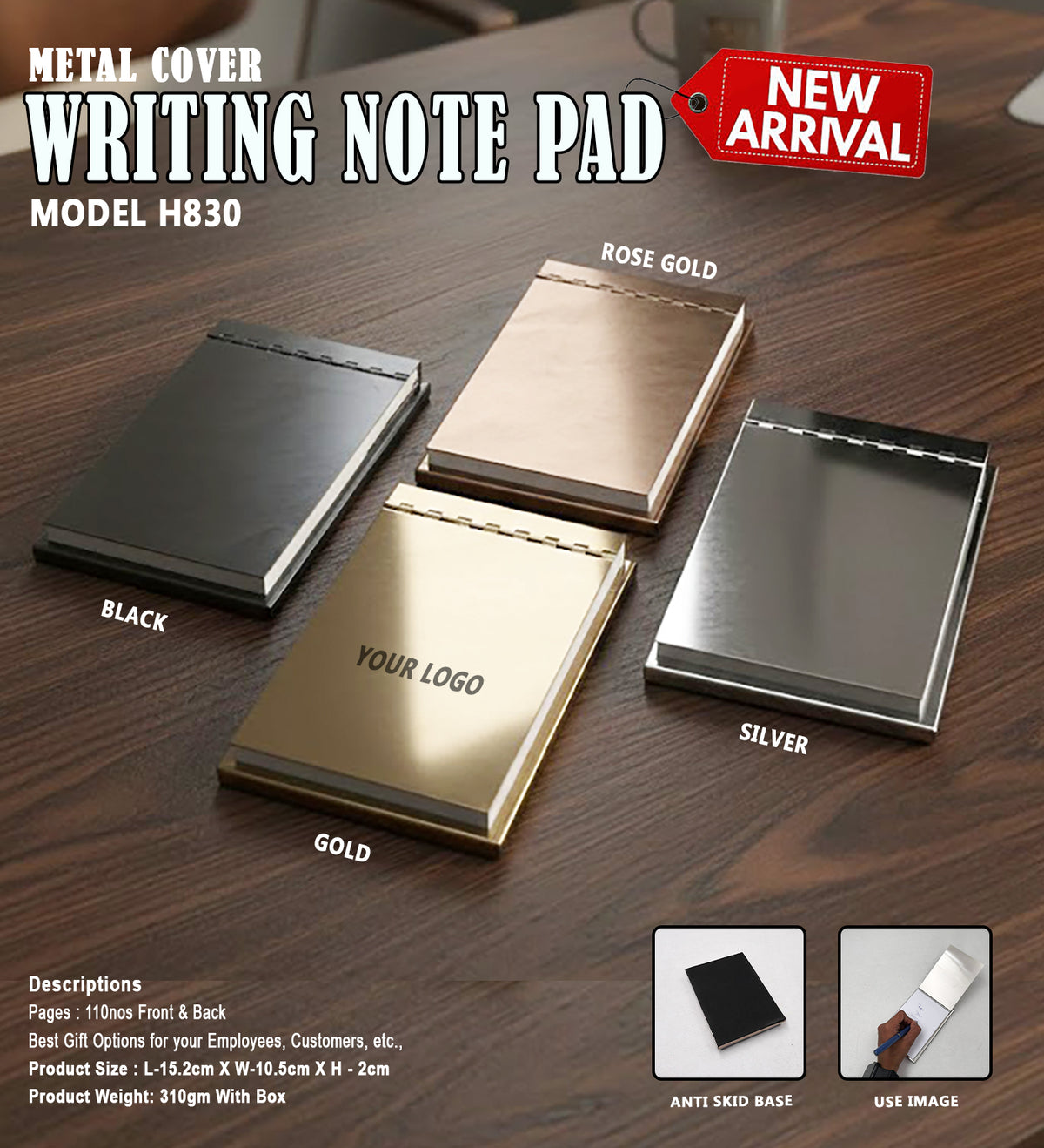 Writing Note Pad H830
