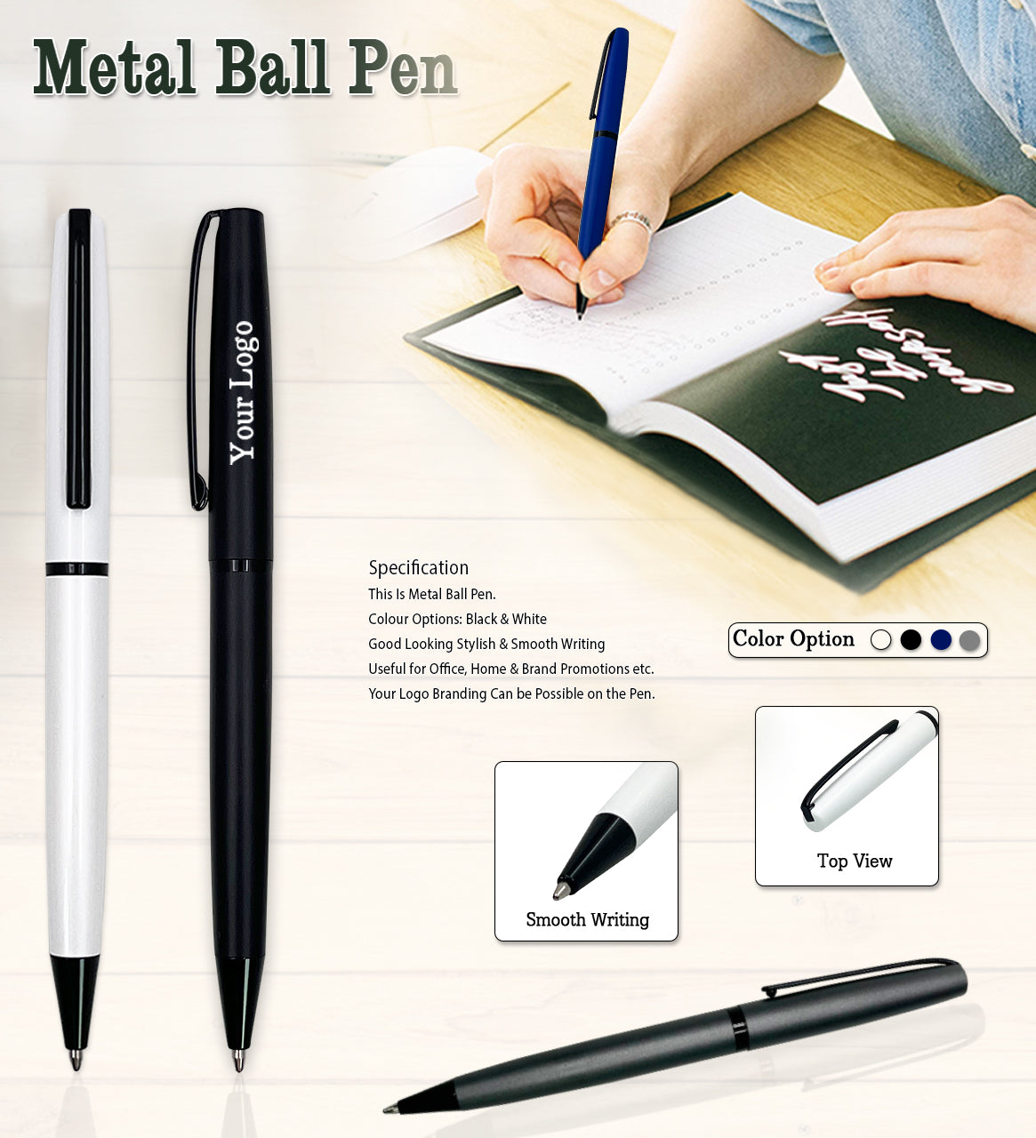 Metal Ball Pen H257