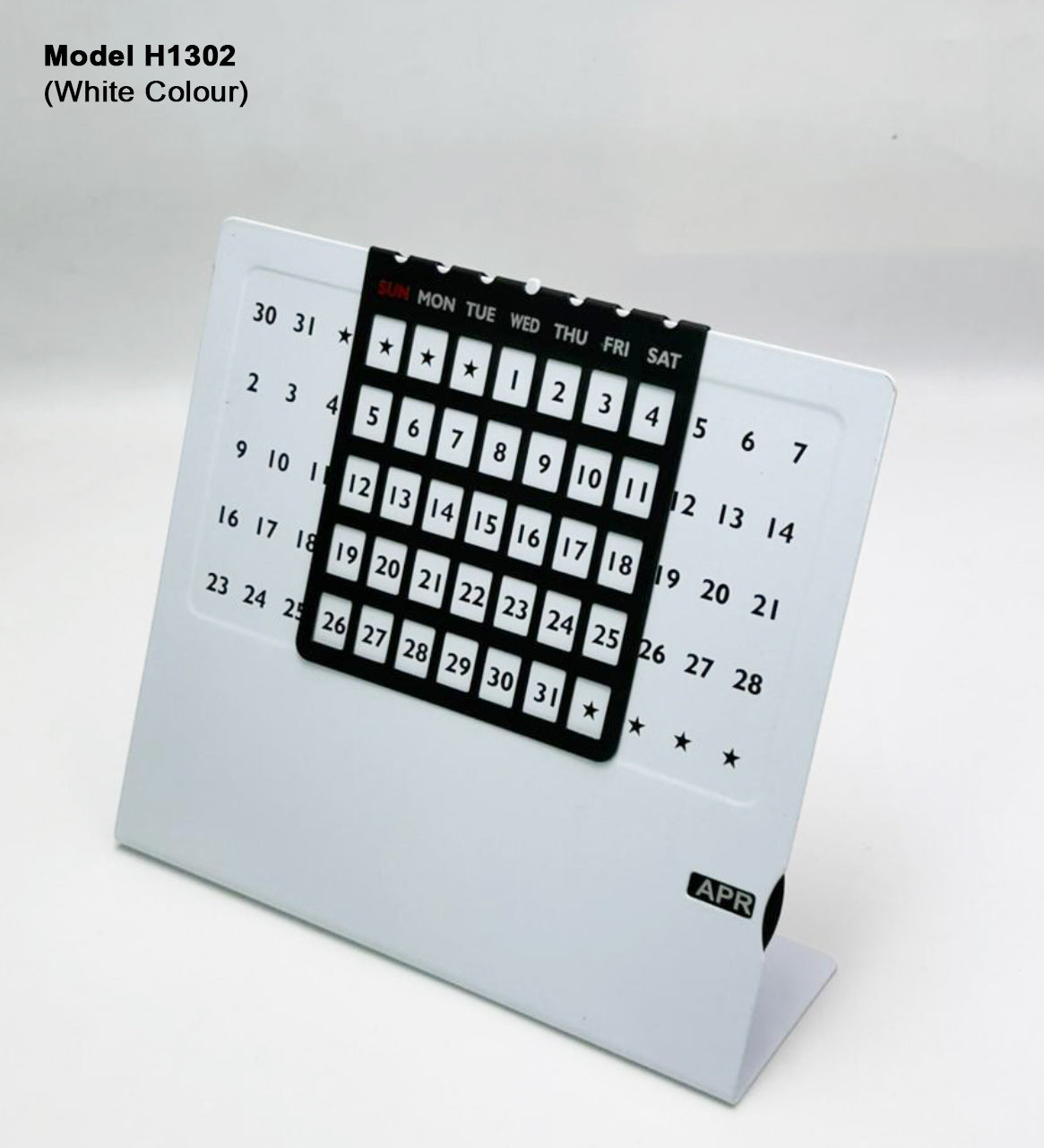 Desktop Life Time Calendar with Month Display H1302