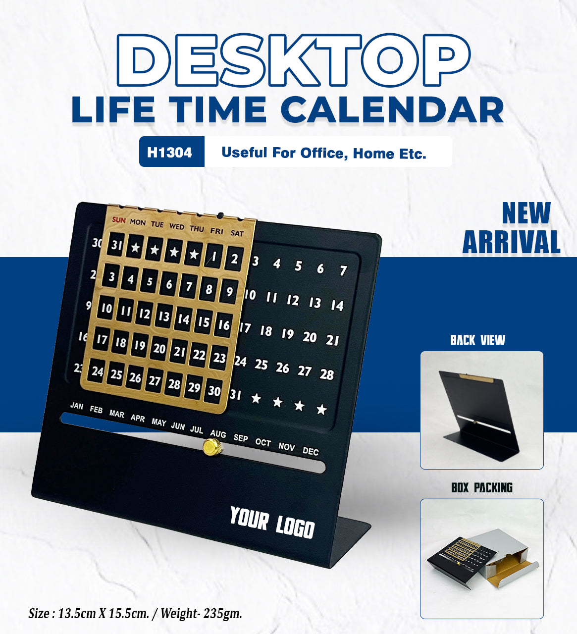 Desktop Life Time Calendar H1304