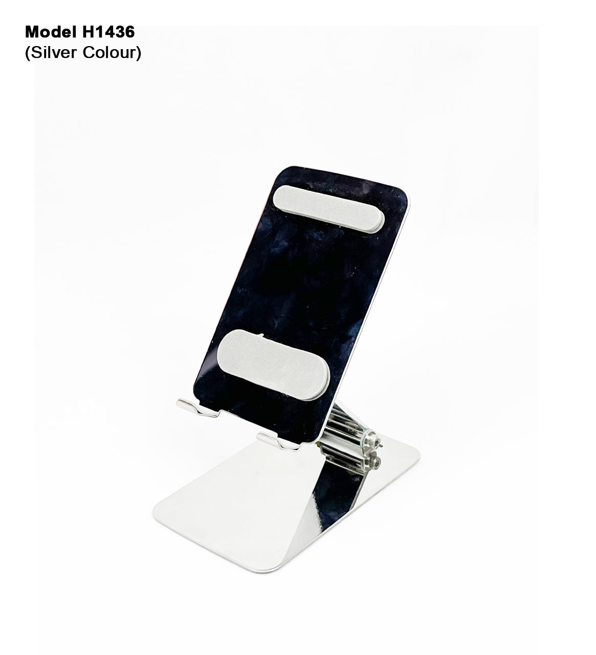 Foldable Mobile Stand H1436 - Silver