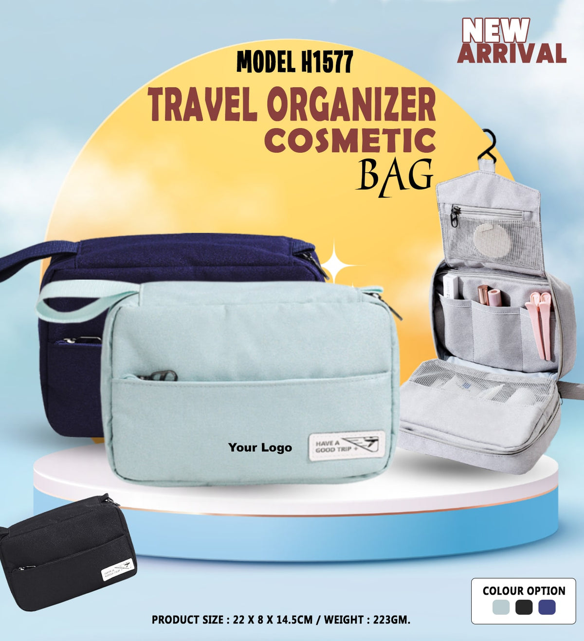Travel Organizer Cosmetic Bag H1577