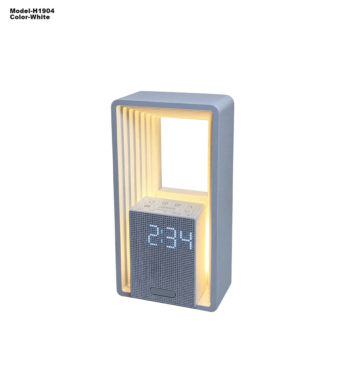 Bedside Smart Alarm Clock H1904