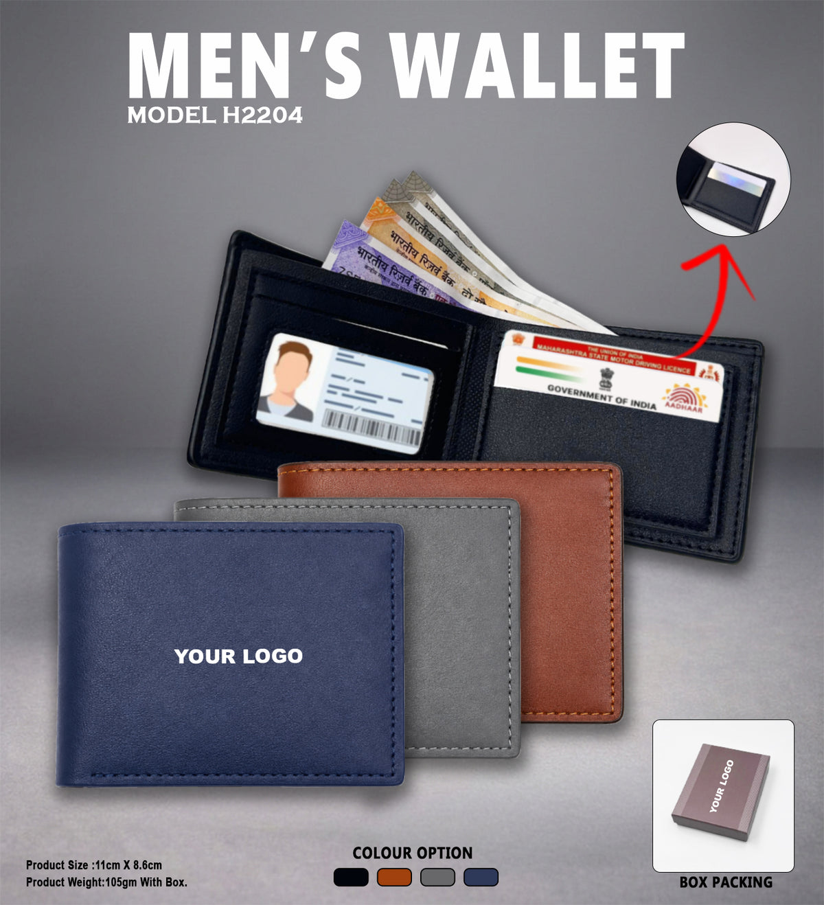 Men's Wallet H2204