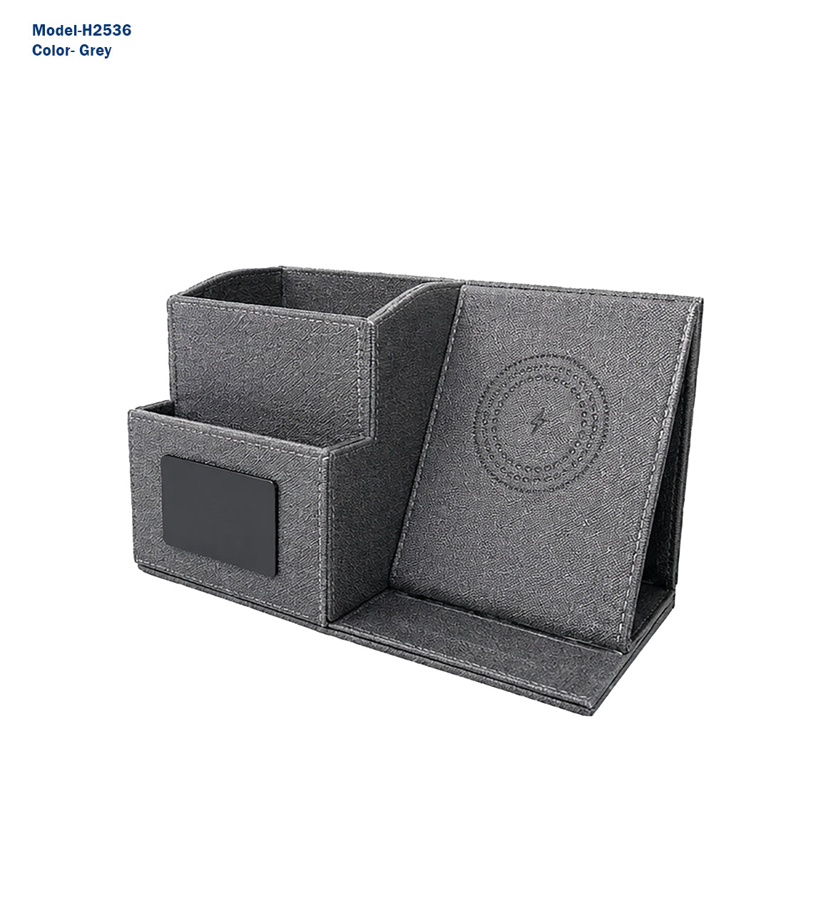 Desk Organizer With Wireless Charger H2536