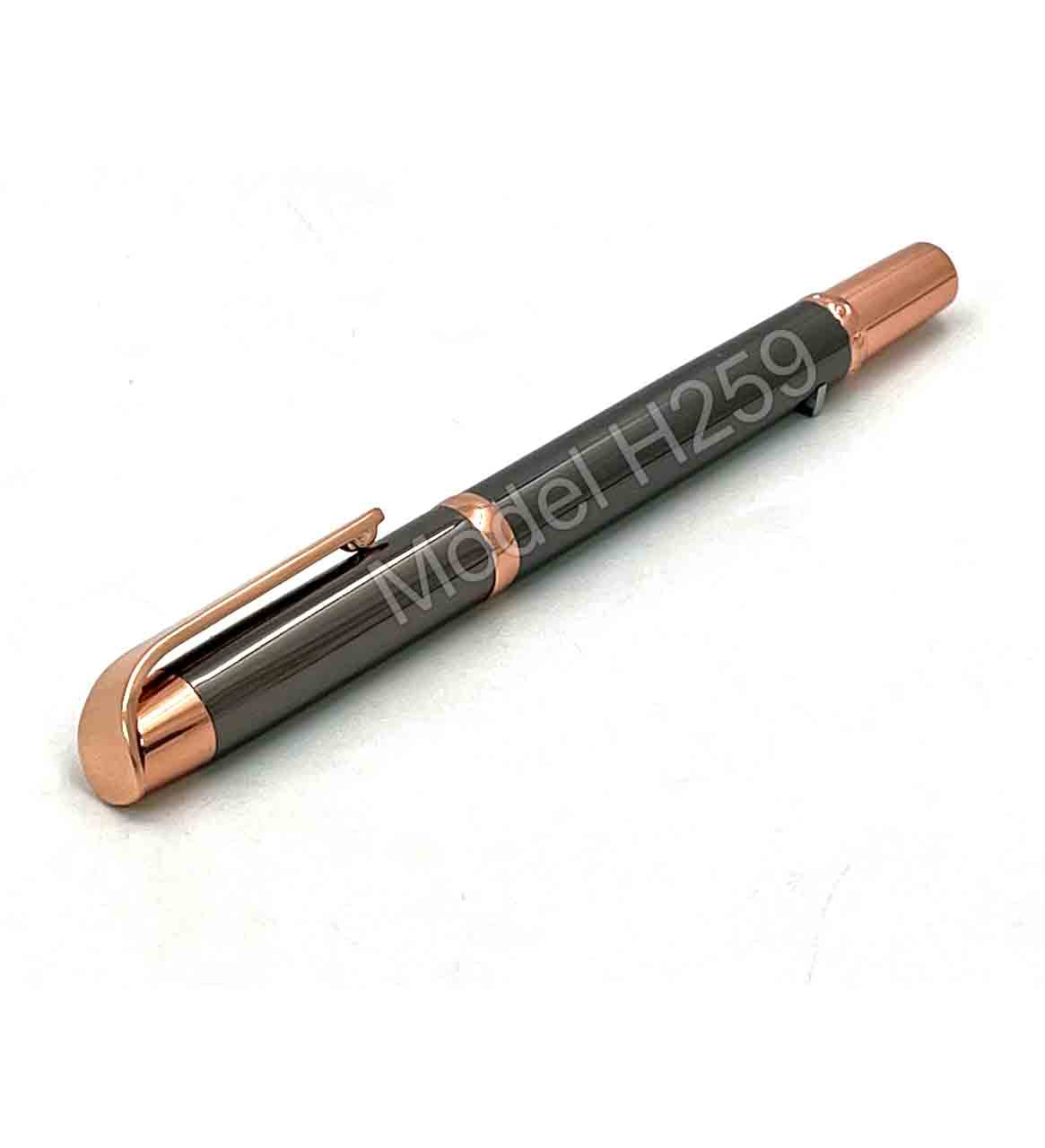 Metal Roller Pen - Rose Grey H262