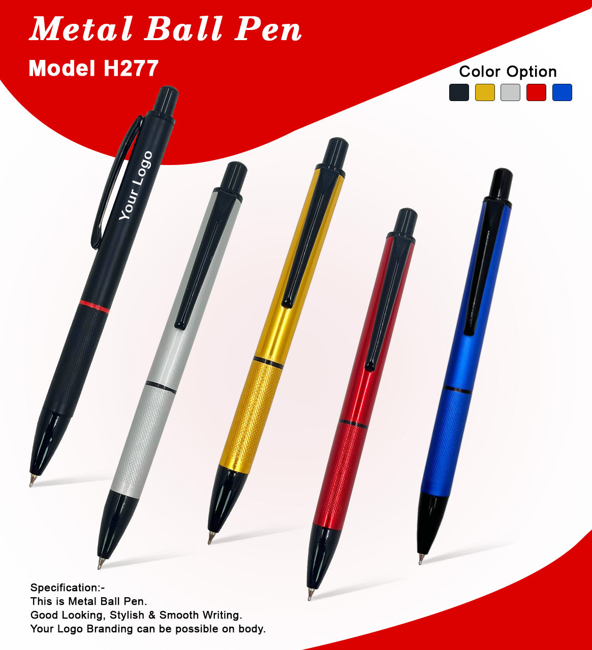Metal Ball Pen H277