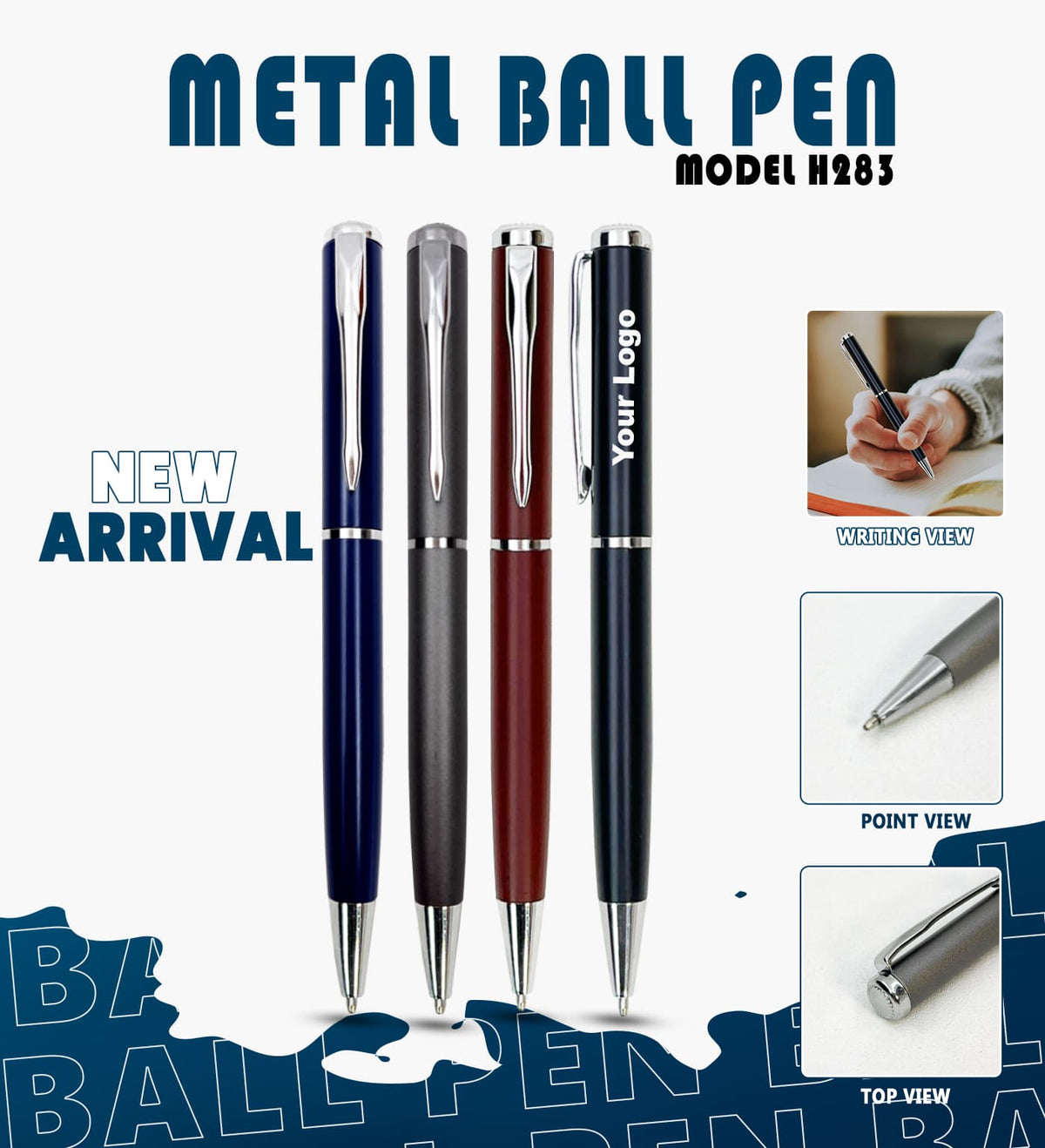 Metal Ball Pen H283