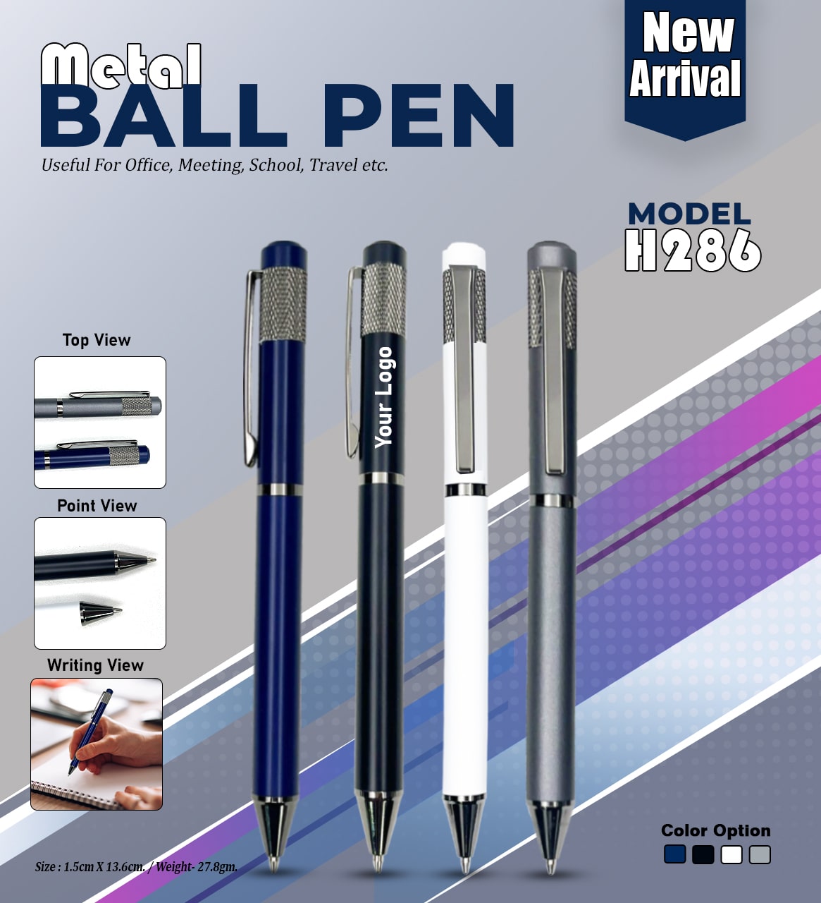 Metal Ball Pen H286