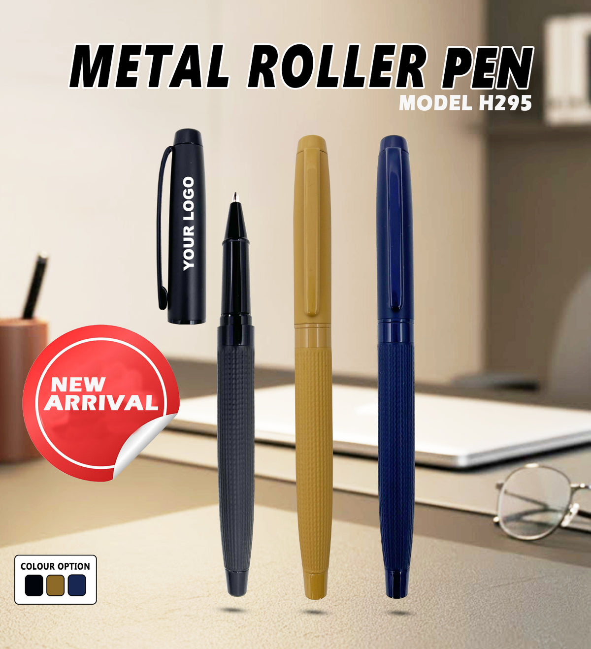 Metal Roller Pen H295