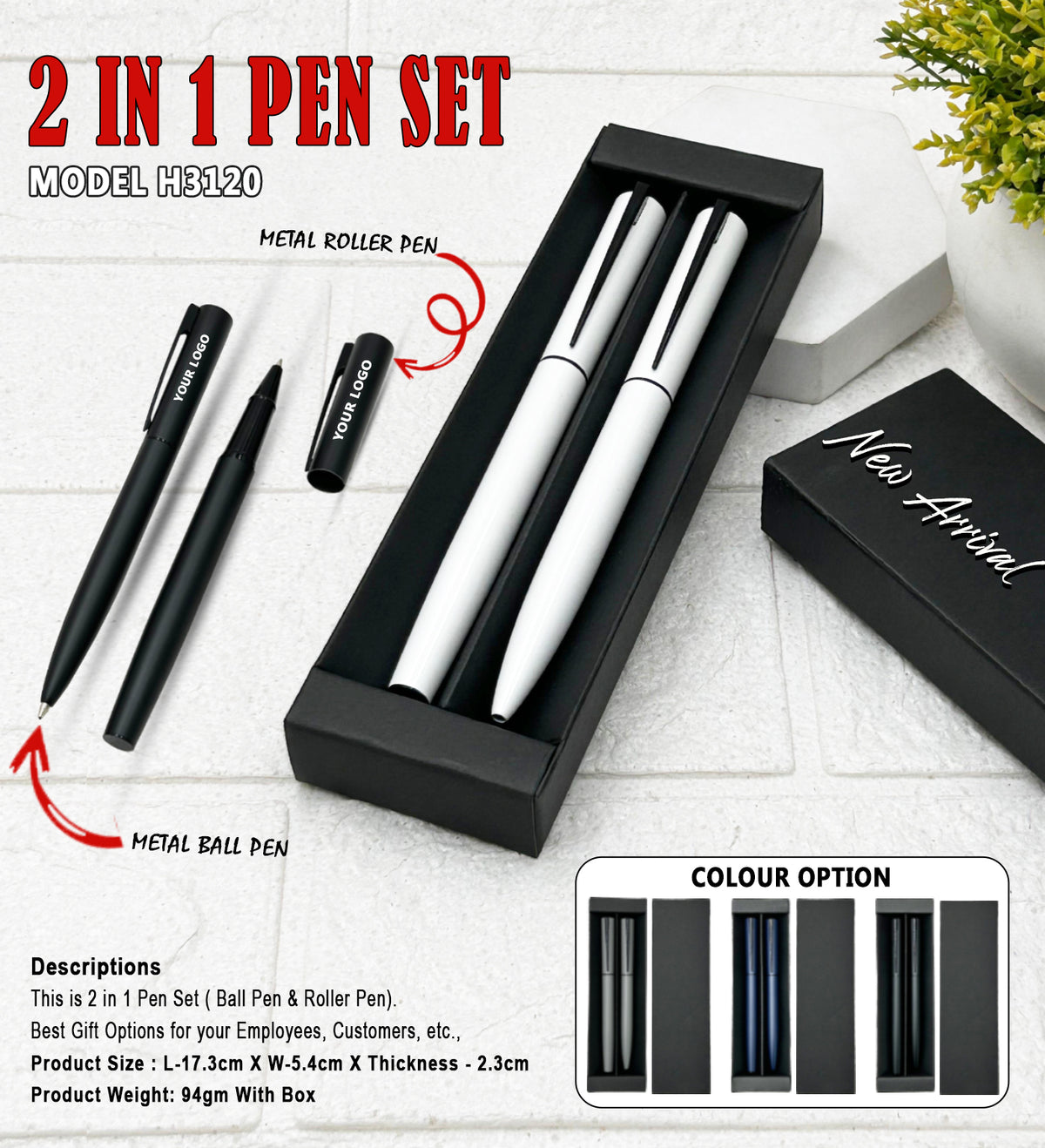2 in 1 Pen Set H3120
