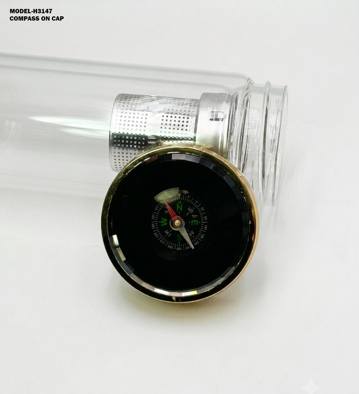 Glass Infuser Bottle With Premium Box H3147