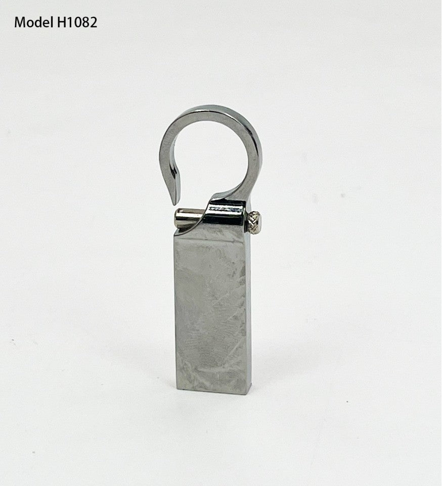 Keylock Pendrive (H1082 - 16GB Steel Satin Black)