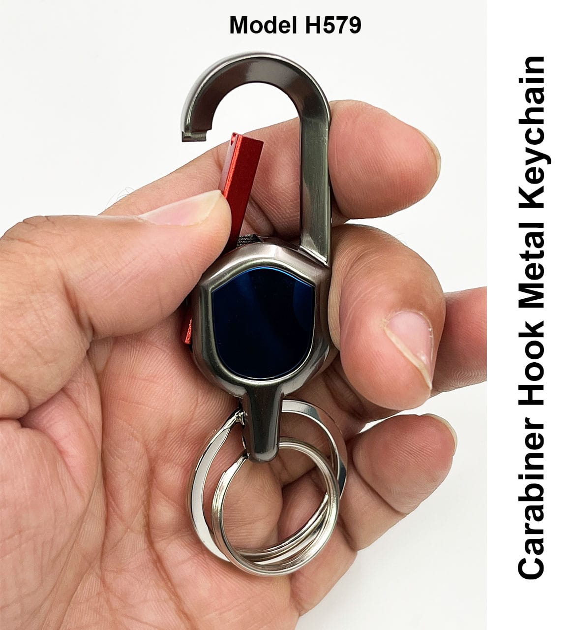 Carabiner Metal Hook Keychain H579
