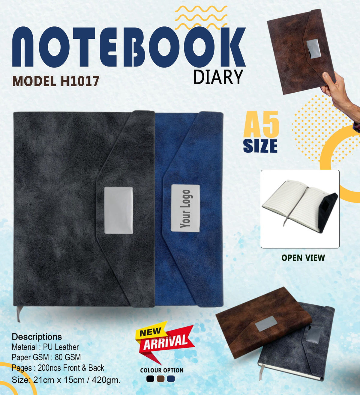 Note Book Diary H1017