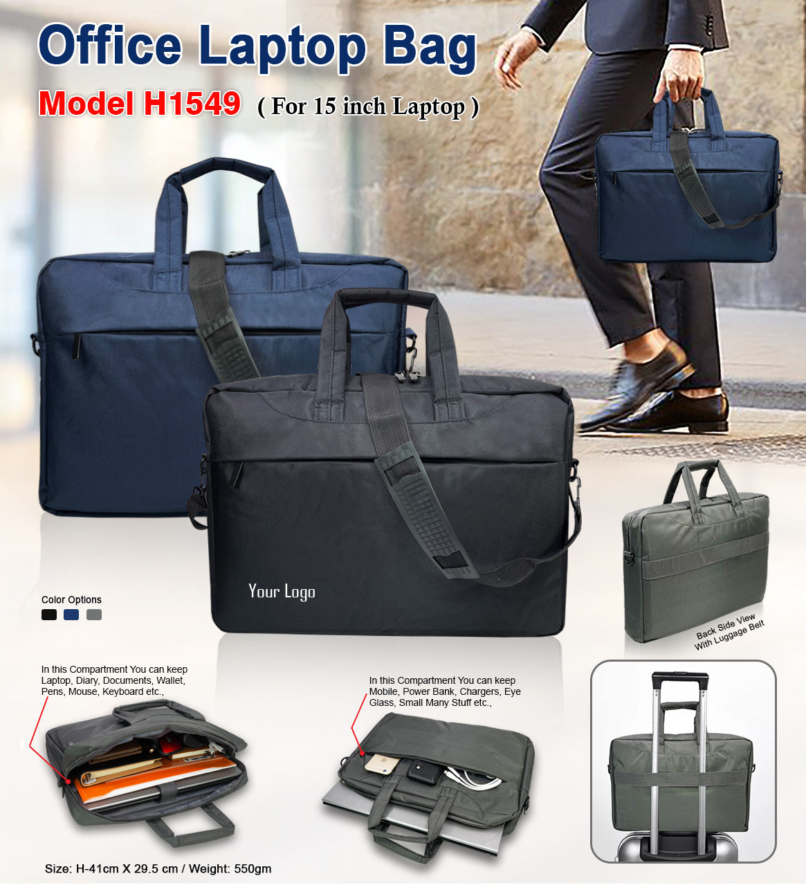 Office Laptop Bag H1549