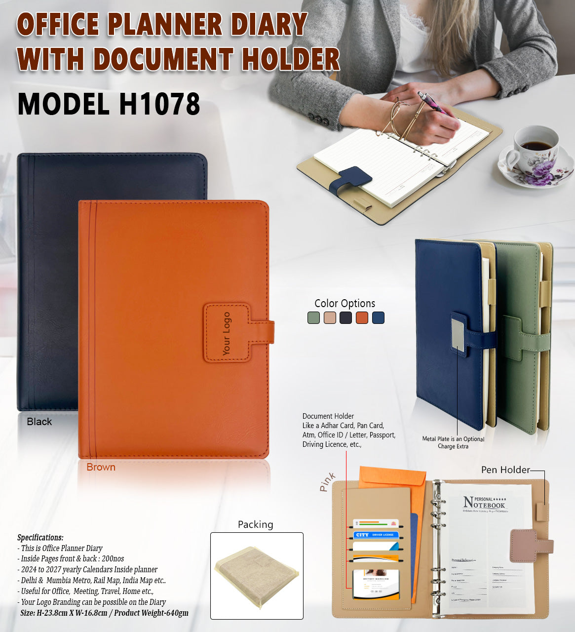 Office Planner Diary H1078