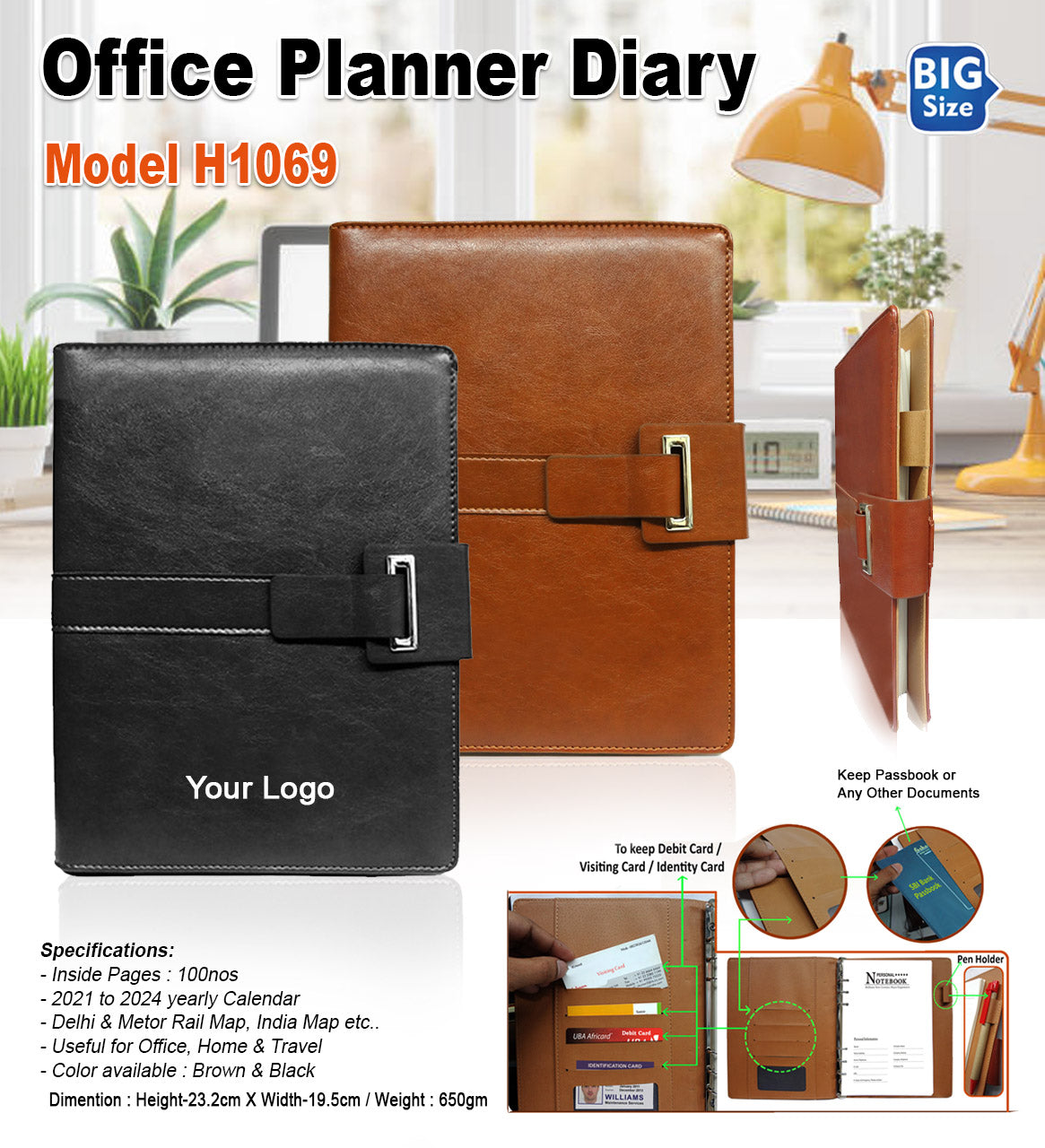 Office Planner Diary H1069